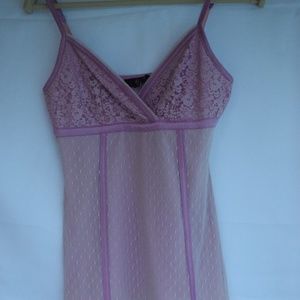 EXPRESS Lace Cami in Lavendar, Adjustable Strp(XS)
